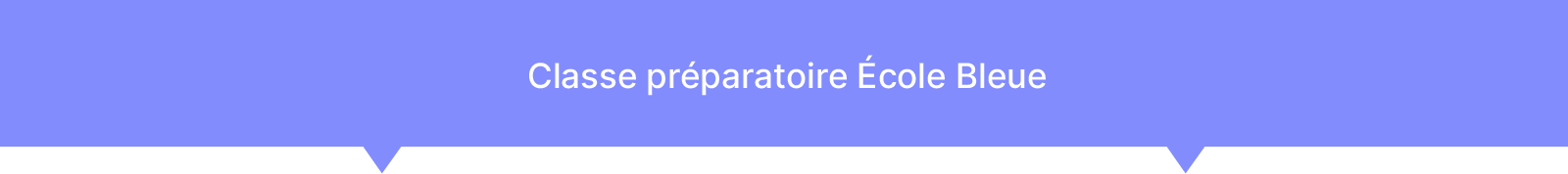 Schéma étude classe préparatoire