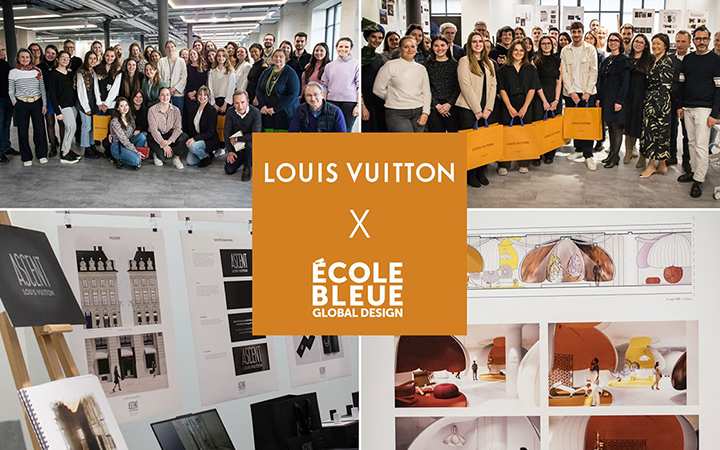 Une année de collaboration avec Louis Vuitton : un partenariat exceptionnel pour les étudiants de l'École Bleue - Ecole Bleue